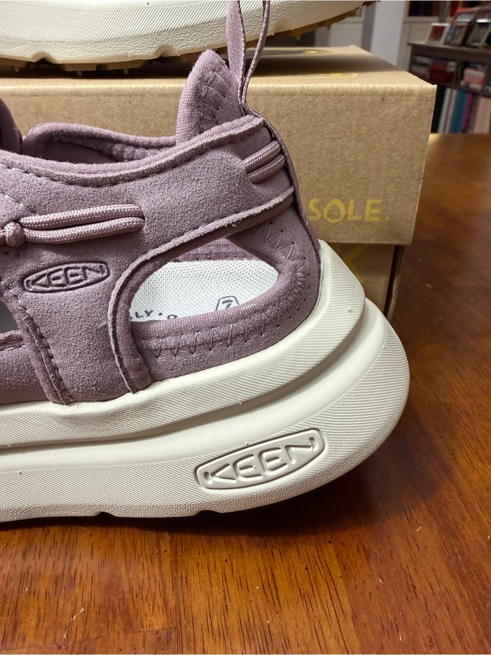 Brand New KEEN Women's Uneek Canvas Sandals Shoes Size 6 1/2 6.5 Retail $150 - Picture 5 of 8